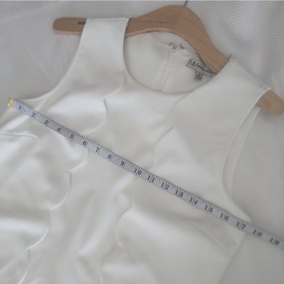 Neiman Marcus NM dress boxi sleeveless coastal minimalist freestyle contemporary - Picture 5 of 9